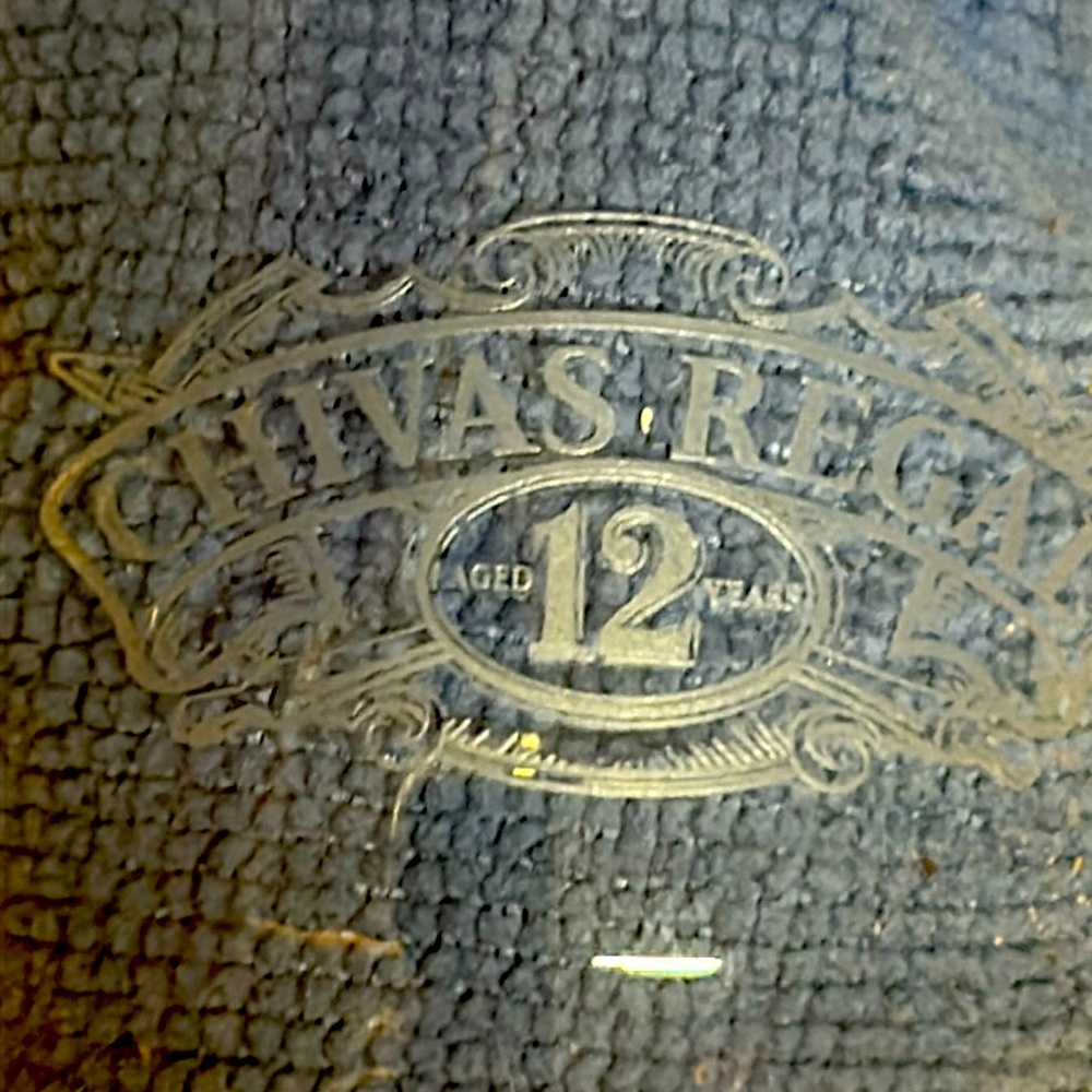 CHIVAS REGAL SCOTCH WISKEY AGED 12 YEARS GLASS CUP